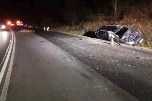 Na silnici mezi Mohelnicí a Moravskou Třebovou došlo k nehodě tří osobních aut
