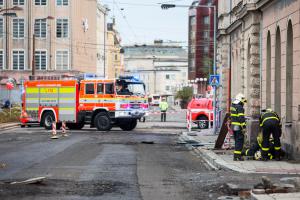 Desítky osob evakuovány kvůli úniku plynu v Opavě, domů se vrátily až večer