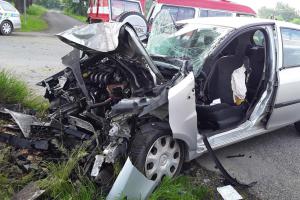 Nedojel. U Mirovic narazil autem do stromu a na místě zemřel