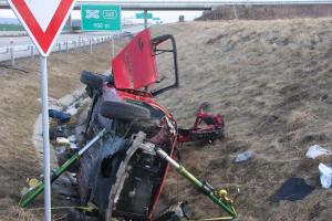Tragédie na dálnici D1 u Hulína. Jedna osoba nehodu nepřežila
