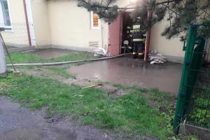 Kapalo až moc. Silný déšť zaměstnal hasiče nejen na Orlickoústecku