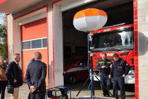 Světluška litovelských hasičů. Na noční zásahy jim posvítí balón Světluška litovelských hasičů. Na noční zásahy jim posvítí balón