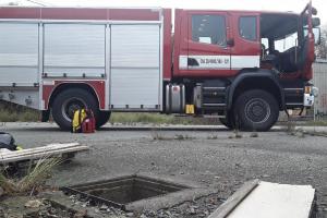 Chlapce z jímky vyprostili hasiči v obci Dolní Sukolom u Uničova