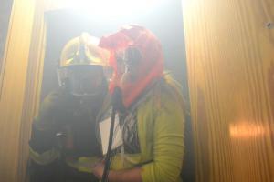 Nejvyšší patra hotelu Thermal v plamenech! Naštěstí jen cvičně