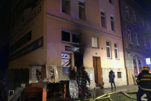 Silvestrovský požár ničil prodejnu obuvi v Olomouci. Škoda přesahuje milion korun