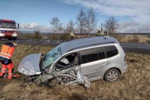 Nebezpečný úsek silnice I/35 u obce Koclířov si vyžádal další nehodu