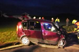 Ve Stodu vyhasl život řidiče osobního auta. Čelně se střetl s kamionem