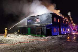 Shořela chata Tesák na Kroměřížsku. Škoda za 12 milionů