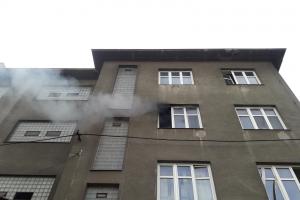 Bezdomovci zaměstnávali plzeňské hasiče požárem v opuštěné budově