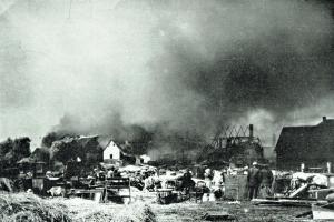 Velký požár v městě Mýtě v roce 1908 Velký požár v městě Mýtě v roce 1908