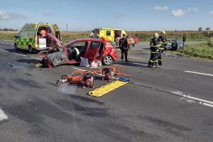 Při střetu dvou vozidel u Opatovce na Svitavsku došlo ke zranění čtyř osob