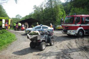 Střet motocyklu a čtyřkolky na Zlínsku si vyžádal zranění jedné osoby