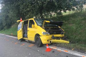 Tragická neděle na Olomoucku. Pět zraněných, jedna žena nehodu nepřežila
