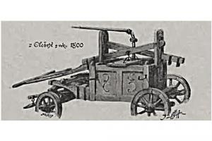 Stříkačka z Olešnice z roku 1800 Stříkačka z Olešnice z roku 1800