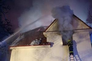 Požár domu ve Staré Boleslavi se škodou za pět milionů