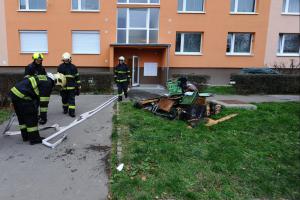 Nejdřív oheň a potom voda. To vše se dělo v pražském sklepě