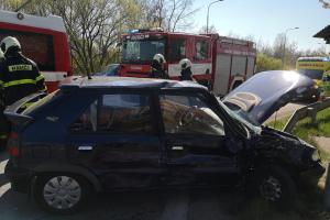 Hasiči se snažili marně. Nehodu řidič v Českých Budějovicích nepřežil