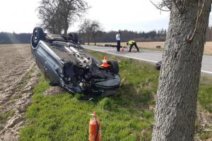Tragická dopravní nehoda na Nymbursku. Jedna osoba zemřela