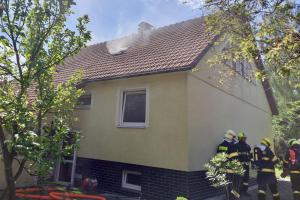 Požár podkrovní kuchyně způsobil škodu za 400 tisíc korun