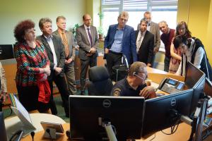 Královéhradečtí radní navštívili operační středisko hasičů