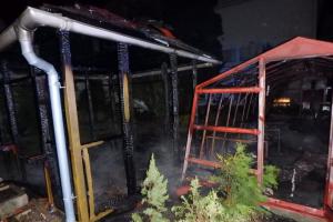 Pěstitel chránil úrodu před mrazem. Spálil pak skleník a pergolu Pěstitel chránil úrodu před mrazem. Spálil pak skleník a pergolu