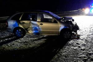U Staré Vody havarovala dvě auta, záchranáře zavolal systém eCall
