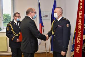 Hasiči dostali, co si zasloužili. Ocenění za práci v době pandemie Hasiči dostali, co si zasloužili. Ocenění za práci v době pandemie