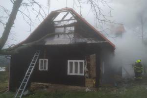 Dva požáry rekreačních objektů na Jablunkovsku, dvě oběti na životech