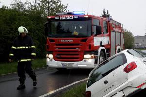 Na jihočeských silnicích se včera stávala jedna nehoda za druhou