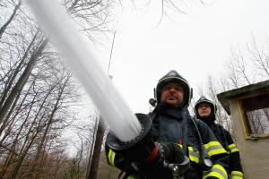 Exploze skladu průmyslových výbušnin byla námětem taktického cvičení