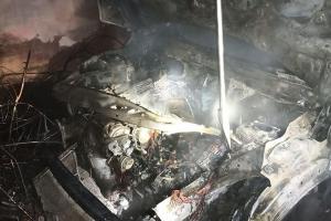 Hasiči zasahovali u požáru osobního auta v obci Jarohněvice na Kroměřížsku
