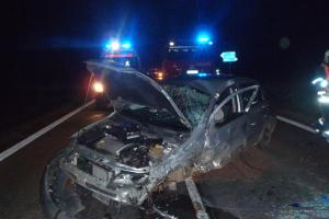 Jedna noc, jedna silnice, dvě dopravní nehody, osm zraněných osob