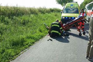 Řidič srazil cyklistu, zranil ho a z dopravní nehody zbaběle ujel