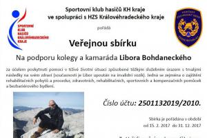 Přispějete? Veřejná sbírka pro zraněné příslušníky HZS Královéhradeckého kraje Přispějete? Veřejná sbírka pro zraněné příslušníky HZS Královéhradeckého kraje