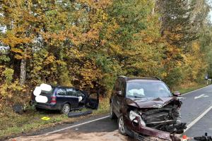 U Netvořic na Benešovsku hasiči řešili vážnou dopravní nehodu