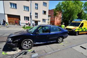 To je fakt pech! Ostravské tramvaje zdržely tentokrát dvě octavie