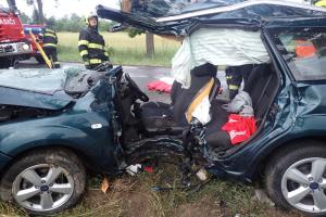 Víkend na Příbramsku: Tři vážné nehody, nemálo zraněných osob