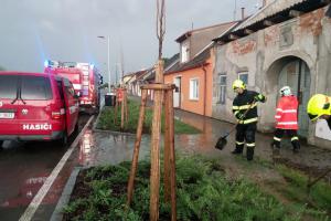 Současné počasí opět způsobilo extrémně vysoký počet zásahů