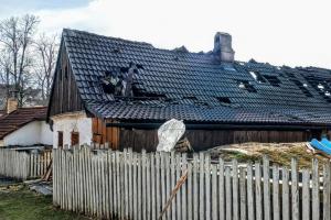 Další několikamiliónový požár domu v Nové Vsi u Chýnova (VIDEO)