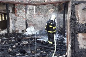 Budova nikomu nepatřila, shořela a škoda je nulová