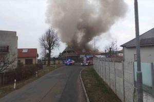 Požár poničil novostavbu, majitelce nervy i kvůli vysoké škodě