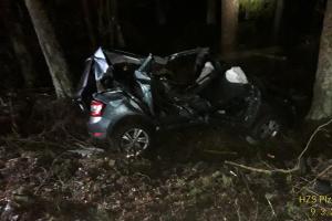 Plzeňsko očima hasičů: Tři dopravní nehody, jeden řidič nepřežil