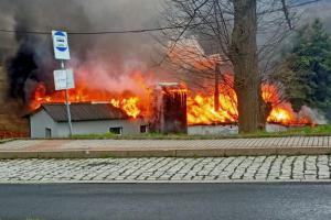 Požár mobilheimu na Děčínsku zavinil bojler