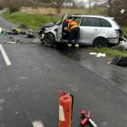 Dopravní nehoda osobního vozidla s karavanem se zraněním Dopravní nehoda osobního vozidla s karavanem se zraněním