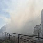 Požár kravína v Nové Dědině zaměstnal deset jednotek hasičů