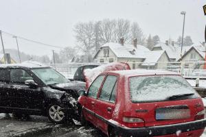 Při dopravní nehodě u obce Zašová došlo ke zranění