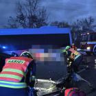 Nehoda v české Lípě si vyžádala deset zraněných a jedenáctý na místě zemřel