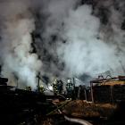 Noční požár pily v Čeladné zaměstnal hasiče