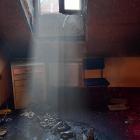 Požár rodinného domu v Žacléři