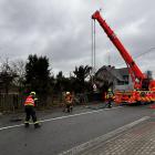 Ranní nehoda kamionu v Brumovicích